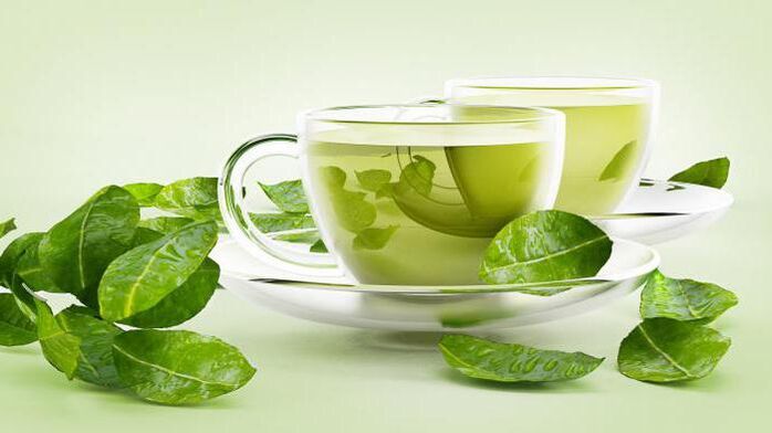 Groene bladthee