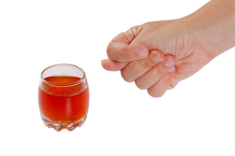 Weigering van alcohol