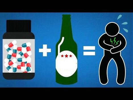 Wat gebeurt er als je alcohol en antibiotica gebruikt