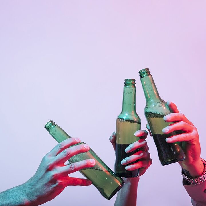 Het effect van alcohol op een tiener
