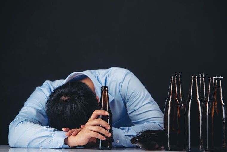 Schade van alcohol voor mannen